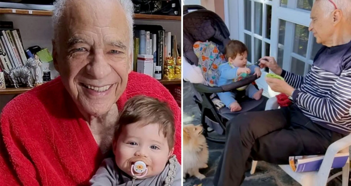 U bë baba në moshën 83-vjeçare, përpiqet ti krijojë kujtime së bashku me gruan 35-vjeçare
