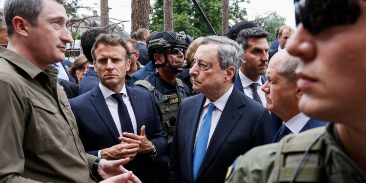 Draghi i Italisë pas vizitës në Ukrainë: Do rindërtojmë gjithçka