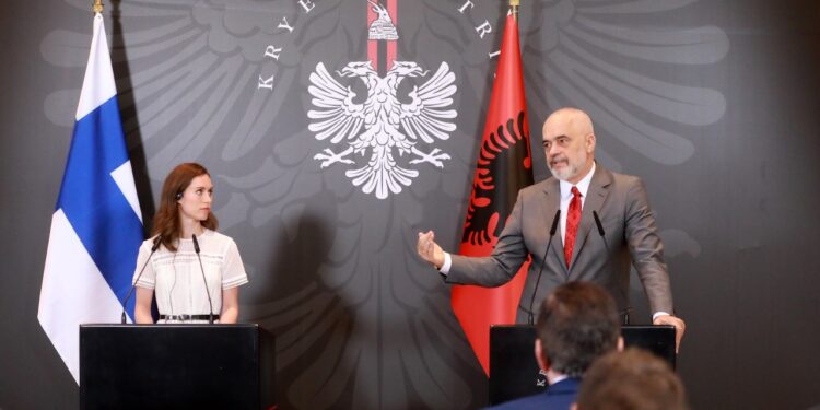 Kryeministrja e Finlandës: Mbështesim anëtarësimin e Shqipërisë në BE