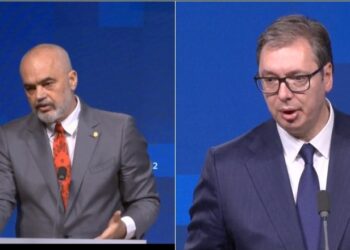 “Kishte pak shpresë dje”, Rama thumbon Vuçiçin në Bruksel: Lexoni Twitter-in tim, jo propagandën serbe