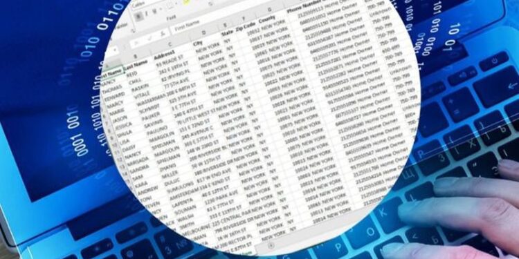 Thellohet skandali, informacione për një tjetër database me një milion të dhëna