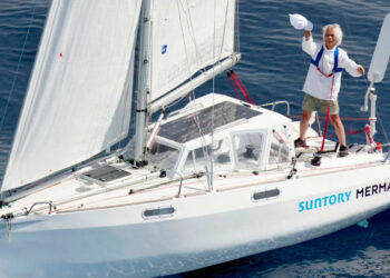 83-vjeçari japonez, personi më i vjetër që lundron vetëm nëpër Paqësor