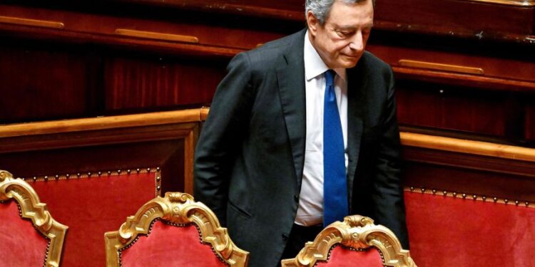 Mario Draghi braktiset nga partitë, pritet të japë dorëheqjen si kryeministër i Italisë
