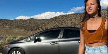 Jeton në makinën e saj, dokumenton jetën në TikTok