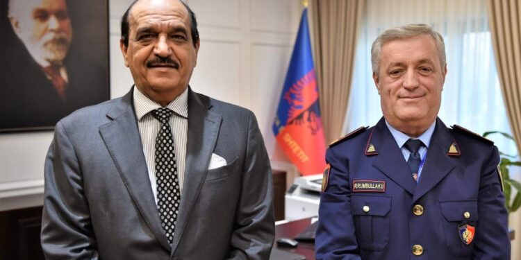 Drejtori i Policisë së Shtetit zbardh takimin me ambasadorin e Katarit në Shqipëri