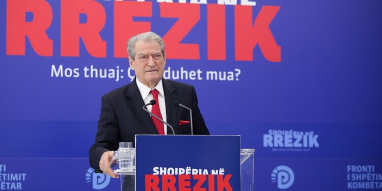 “Më e madhja që ka njohur Shqipëria”, Berisha njofton protestë në 12 nëntor