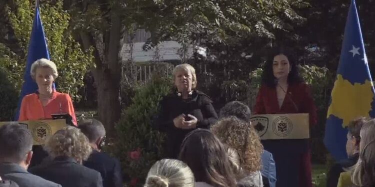 Ursula von der Leyen në Prishtinë: Evropa nuk është e plotë pa Kosovën