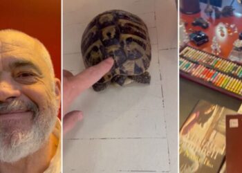 Rama ndan videon me breshkat nga zyra e tij në PS: Nisim rrugën drejt fitores (VIDEO)