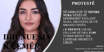 Gjakova në protestë për dhunën ndaj nënës së dëshmorit