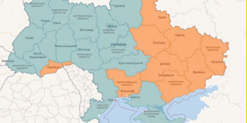 Zyrtarët të shqetësuar, paralajmërime për sulme ajrore në të gjithë Ukrainën