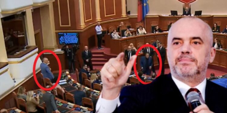 Kuvendi përjashton me 10 ditë deputetët Edi Paloka dhe Bujar Leskaj