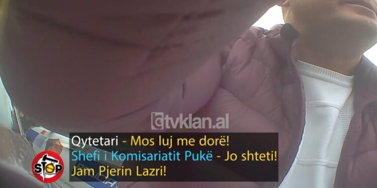 “Unë të marr jetën, mor by***ir!” Shefi i Komisariatit të Pukës rreh qytetarin (VIDEO)