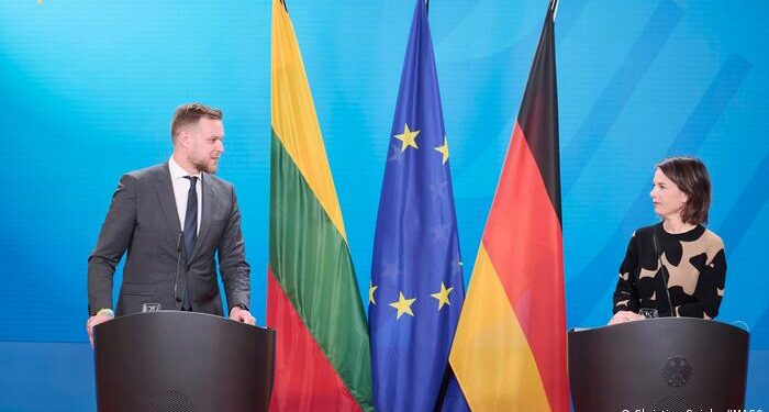 Gjermania mbështet Lituaninë ndaj kërcënimeve nga Rusia