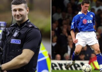 Nga futbollist në polic, ndryshimi që ka pësuar ish-sulmuesi i Premier Ligës
