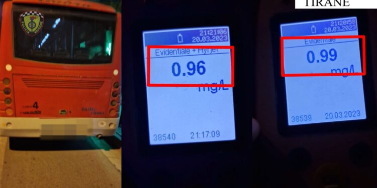 Arrestohet i dehur shoferi i urbanit të Laprakës