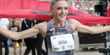 Luiza Gega e jashtëzakonshme, vendos rekord kombëtar në Lille të Francës për garën 5 km