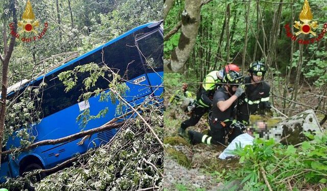 Autobusi i shkollës me 20 fëmijë del nga rruga, 2 adoleshentë në gjendje të rëndë (FOTO)