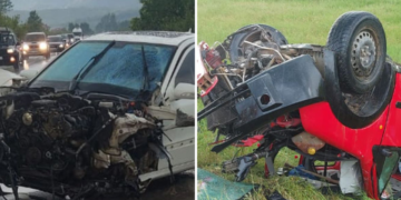 Përplasen dy makina në Korçë-Bilisht, 3 të plagosur