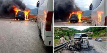 “Rruga e vdekjes”, aksi Pogradec-Qafë Thanë burim aksidentesh, banorët dhe shoferët ngrenë alarmin: Hidhet vaj qëllimisht