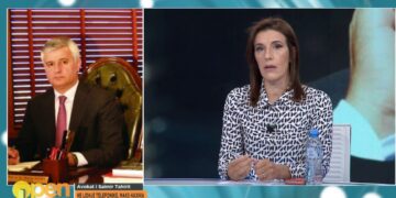 Përplasja në “Open”, gazetarja: U la në burg një 74-vjeçar dhe u lirua Tahiri! Avokati Haxhia: Të isha në studio do flisnim ndryshe