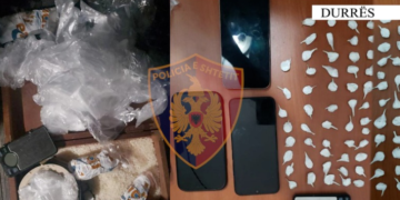 Shkatërrohet grupi kriminal që shpërndante kokainë në plazhin e Durrësit