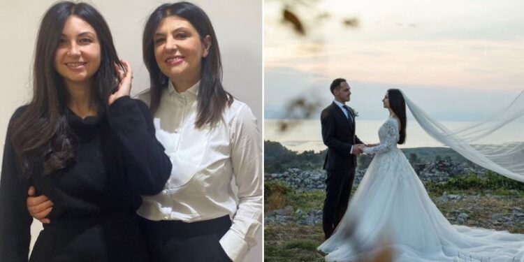 Dalin FOTOT, martohet vajza e Jozefina Topallit