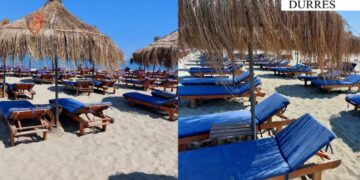 Zaptuan hapësirën publike në plazh, nën hetim 2 administratorë subjektesh në Durrës