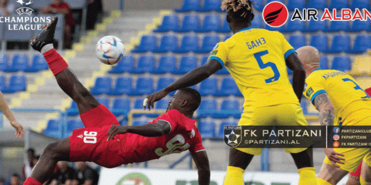 Bate Borisov nxjerr Partizanin nga Champions, ëndrra europiane vazhdon në Conference League