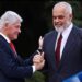 Rama uron SHBA-të për Ditën e Pavarësisë me foto nga pritja e Bill Clinton