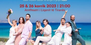 Muzikali “Mamma mia”, për herë të parë në Tiranë