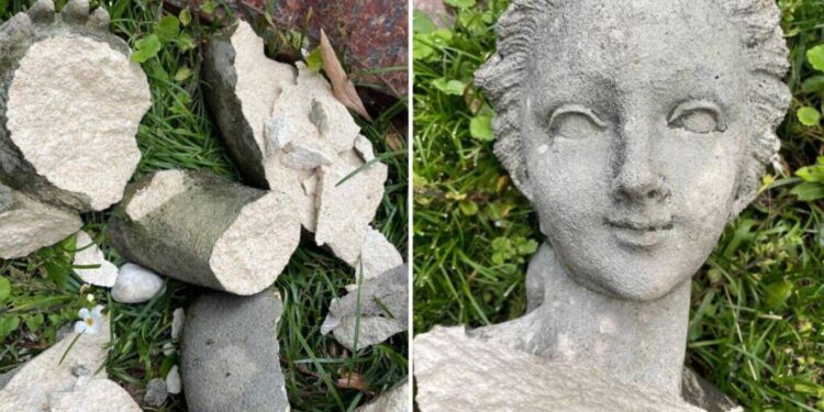 Kapte vlerën 200 mijë euro, turistët gjermanë shkatërrojnë statujën 150-vjeçare në Itali (FOTO)