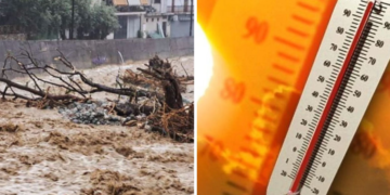 Ballkani përmbytet, Shqipëria “përvëlohet”, sa do të shkojnë temperaturat të premten