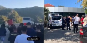 Përleshja e dhunshme mes ultrasve pas ndeshjes Tirana-Vllaznia, Gjykata e Lezhës liron 8 tifozët