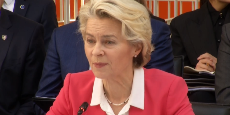 Samiti i Procesit të Berlinit, Von der Leyen i tërheq vëmëndjen Shqipërisë: T’u japim ritëm reformave të BE