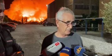 Vazhdon zjarri gjigand në pikën e skrapit Kurum, drejtuesi teknik zbulon shkakun e zjarrit