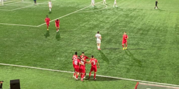 Partizani arrin fitoren e 6-të radhazi në kampionat, mposht thellë Vllazninë