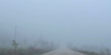 Aksi Pogradec-Korçë “pushtohet” nga mjegulla, probleme me qarkullimin rrugor