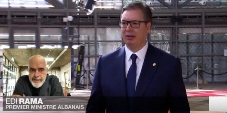 Dialogu Serbi-Kosovë,Rama flet për median franceze: “Vetëvrasje” për BE-në