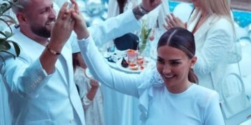 Momenti kur zbuluan gjininë e bebit, Kiara Tito sapo na tregoi të tjera pamje nga festa (VIDEO)