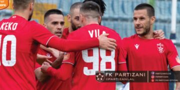 Askush si Partizani, shënon sërish gol pas minutës së 90-të dhe del me 3 pikë nga Laçi