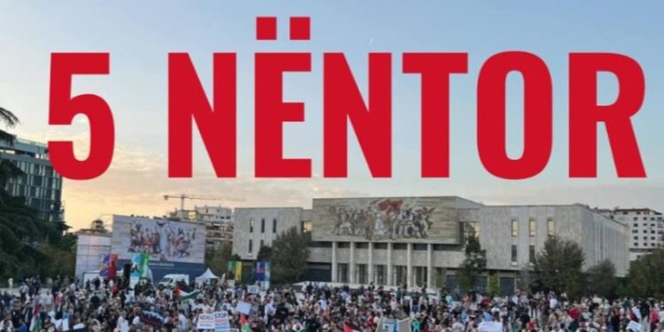 Tubim dhe marshim për Palestinën të dielën në Tiranë