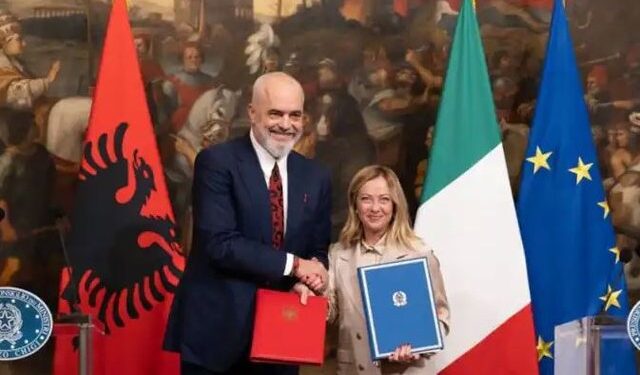 Meloni mbron paktin me Ramën: Marrëveshja për emigrantët me Shqipërinë është historike, ata që s’janë dakord mund të thonë ç’të duan