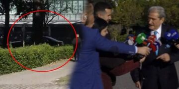 Kryeministri futet me eskortë në Kuvend teksa Berisha jepte intervistë: Rama është ky?! Shiheni çfarë frikacaku