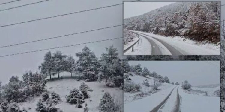 Rikthehen reshjet e dëborës, probleme me qarkullimin në zonat malore