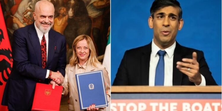 Rama, Meloni dhe Sunak takohen sot në Romë, fokusi i diskutimeve emigracioni i paligjshëm