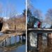 IMT Pogradec aksion në pikën turistike të Drilonit, shemben disa objekte