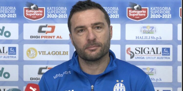 Orges Shehi prezantohet zyrtarisht si trajneri i ri i Partizanit