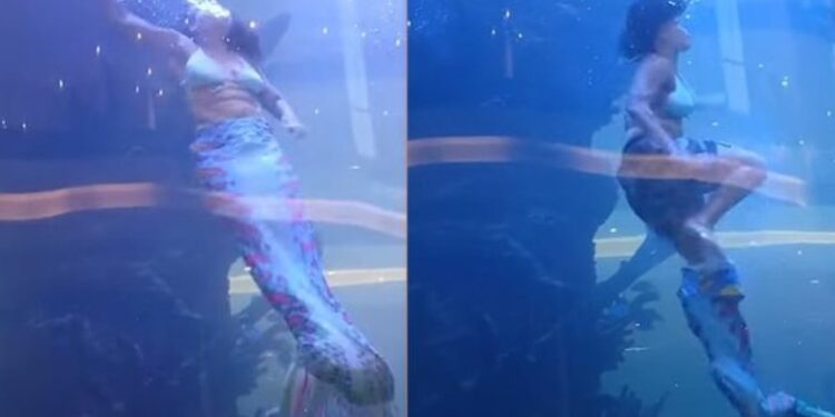 Për pak u kthye në tragjedi, po performonte para fëmijëve “Sirena” rrezikoi të mbytej (VIDEO)