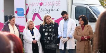 Mamografi lëvizëse falas në Vaun e Dejës, Zonja e Parë thirrje grave të kontrollohen