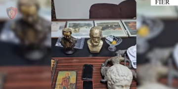 Policia shqiptare bllokon 107 vepra arti të trafikuara nga Greqia